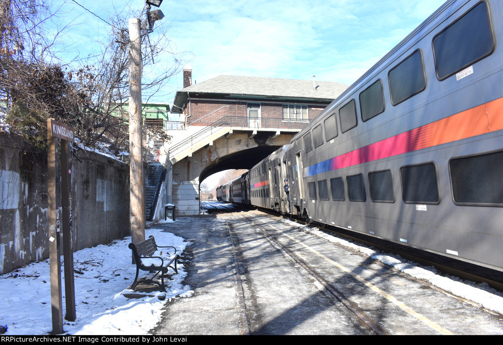 NJT Train # 1710 at Kingsland Station